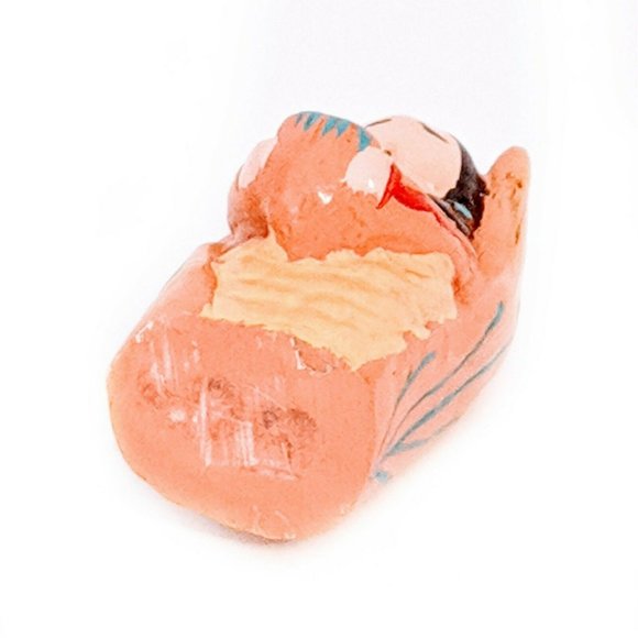 Native Tones by Maack Co Hand Painted Native American Woman Miniature Pottery Fi - Picture 5 of 5